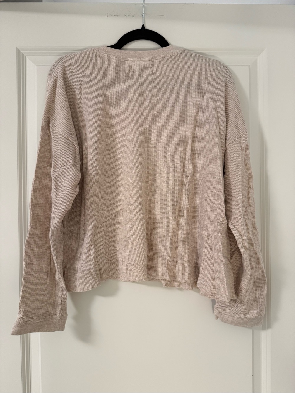 Everlane The 100% Organic Cotton Waffle
Henley Shirt Women's Size XL - Picture 2 of 4